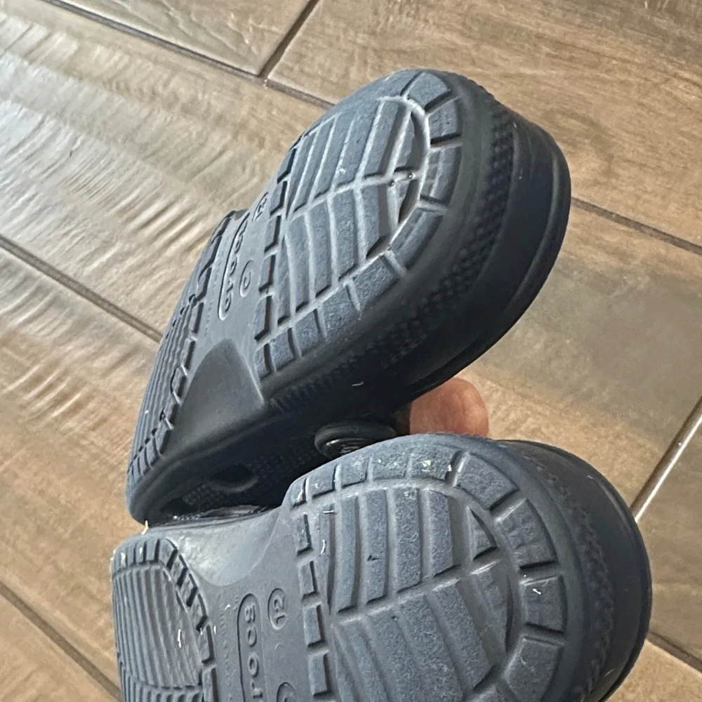 CROCS Kids Navy Slip-On Clogs